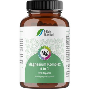 MAGNESIUM KOMPLEX 4in1 hochdosiert vegan Kapseln